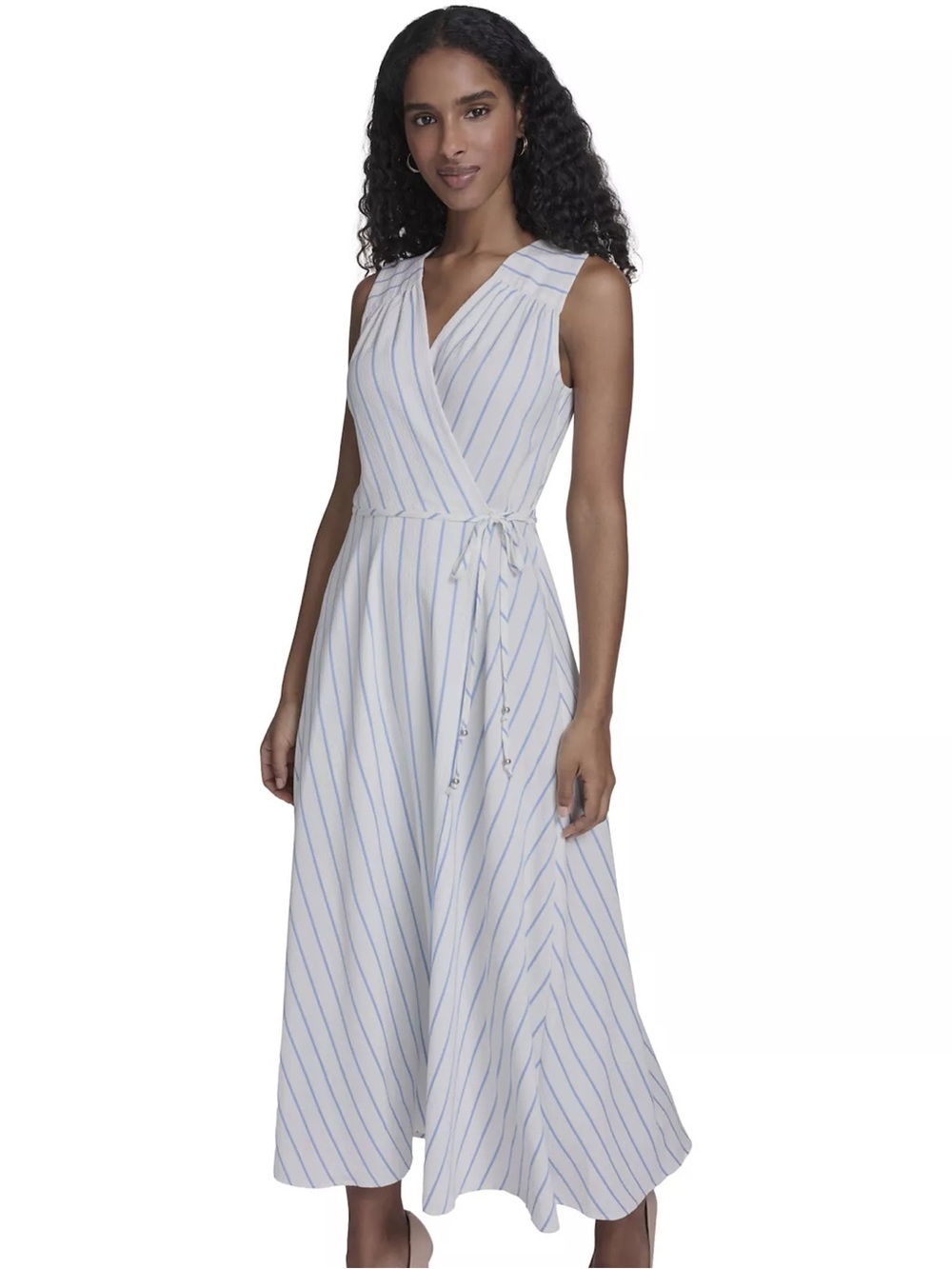 Harper Rose Sleeveless Wrap Dress & Tie Waist